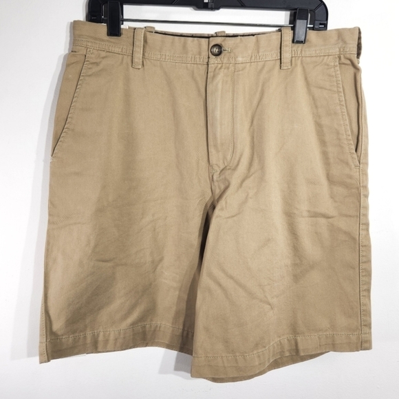 Izod Khaki Shorts Mens 32 - Picture 1 of 8